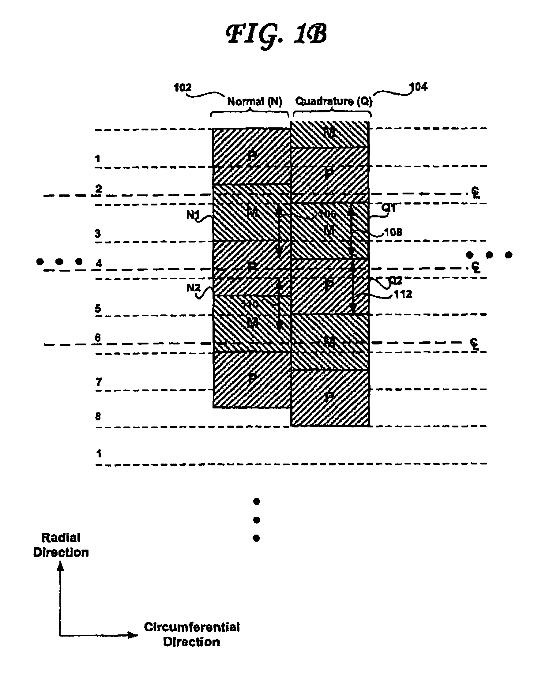Disk drive having a disk including a servo burst pattern that improves the signal to noise ratio during track following for writing