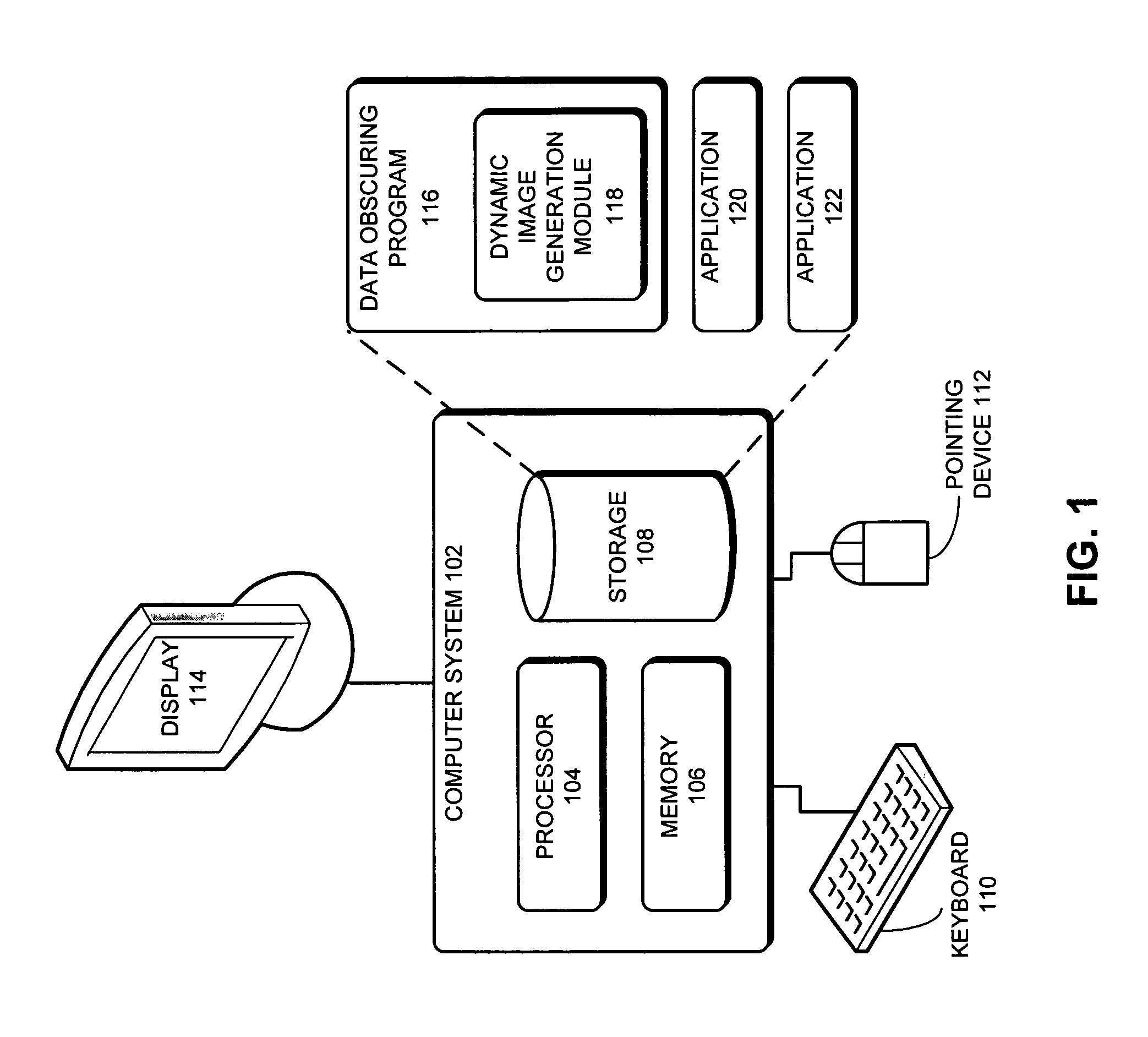 Method and system for obscuring and securing financial data in an online banking application