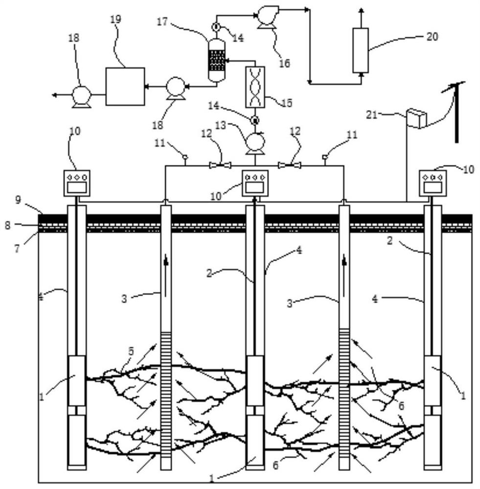 In-situ thermal desorption remediation system and method for organic contaminated soil