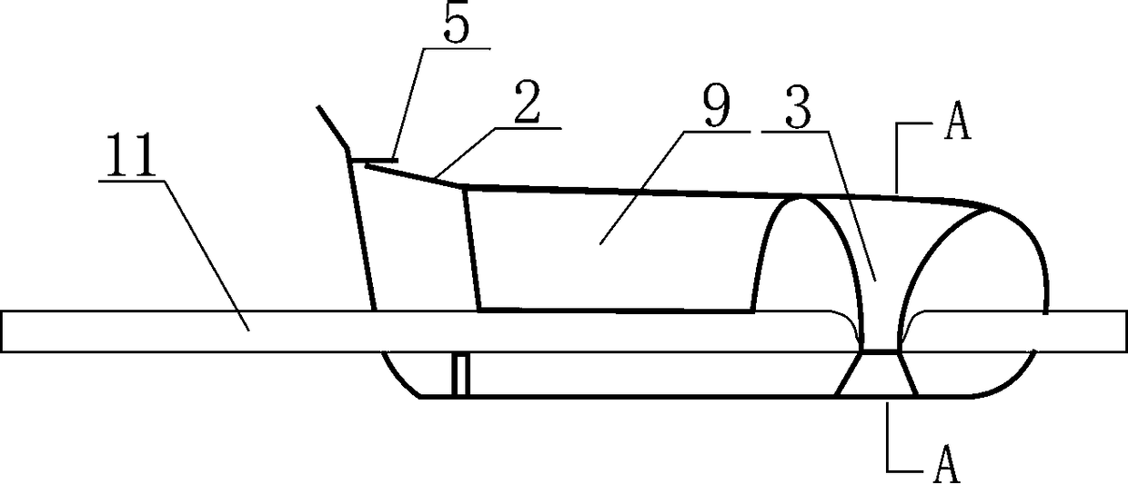 Combined pressurized liquid stop clip