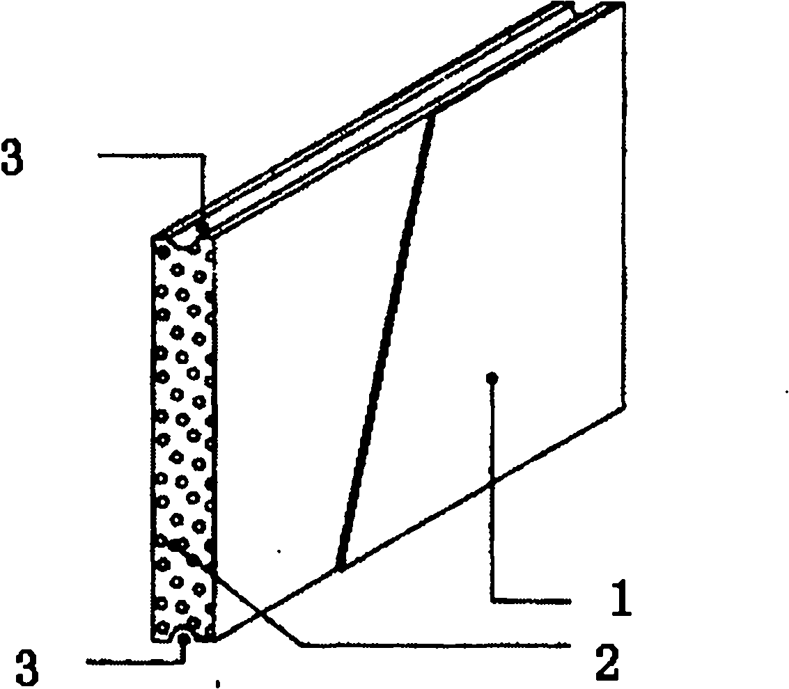 Energy-saving, low-carbon and heat-insulation composite wallboard, and production method and equipment thereof