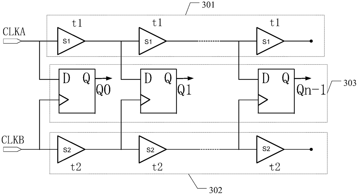 Time measuring circuit, method and measuring device