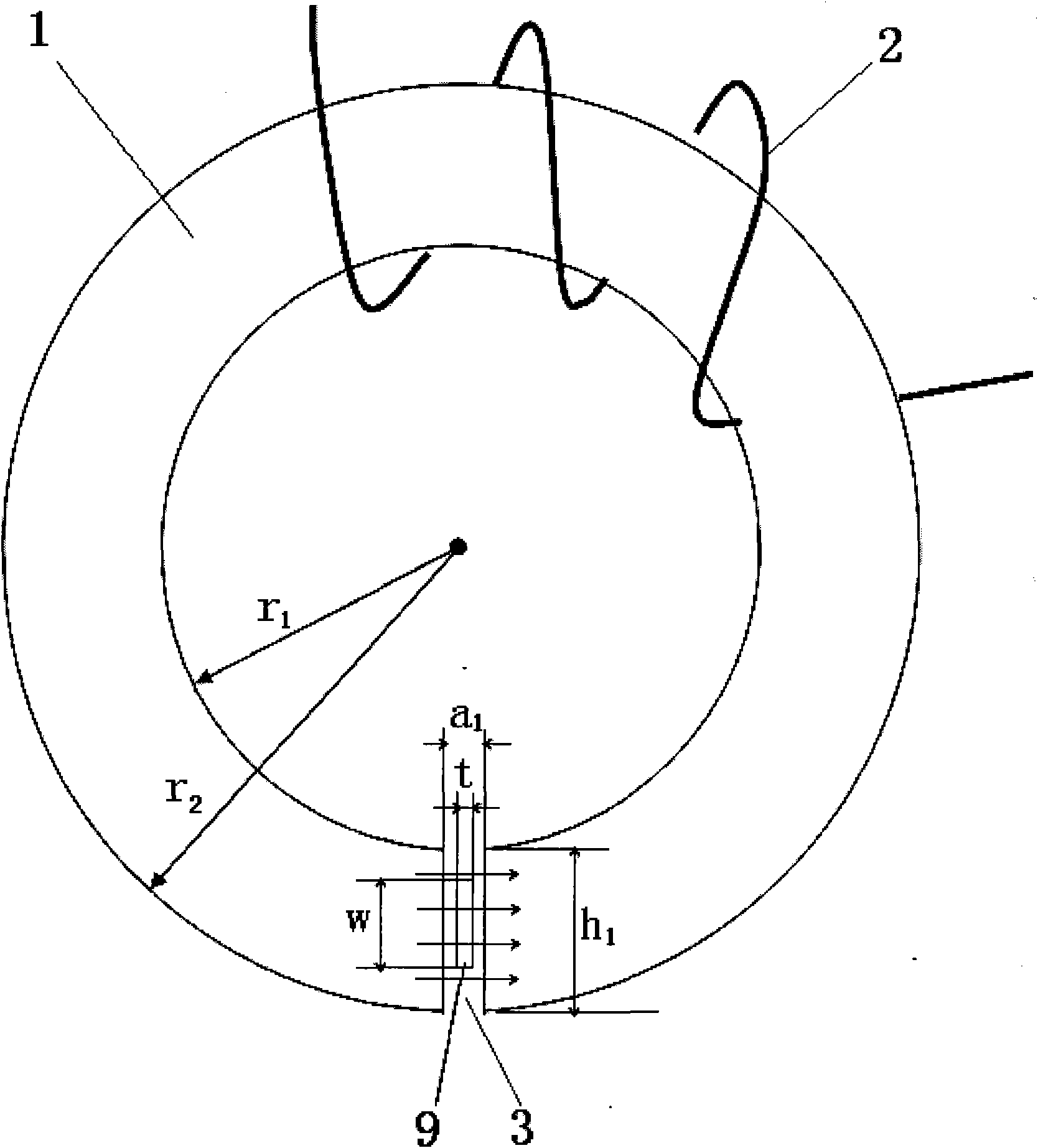 Non-contact type superconduction belt material critical current measuring device