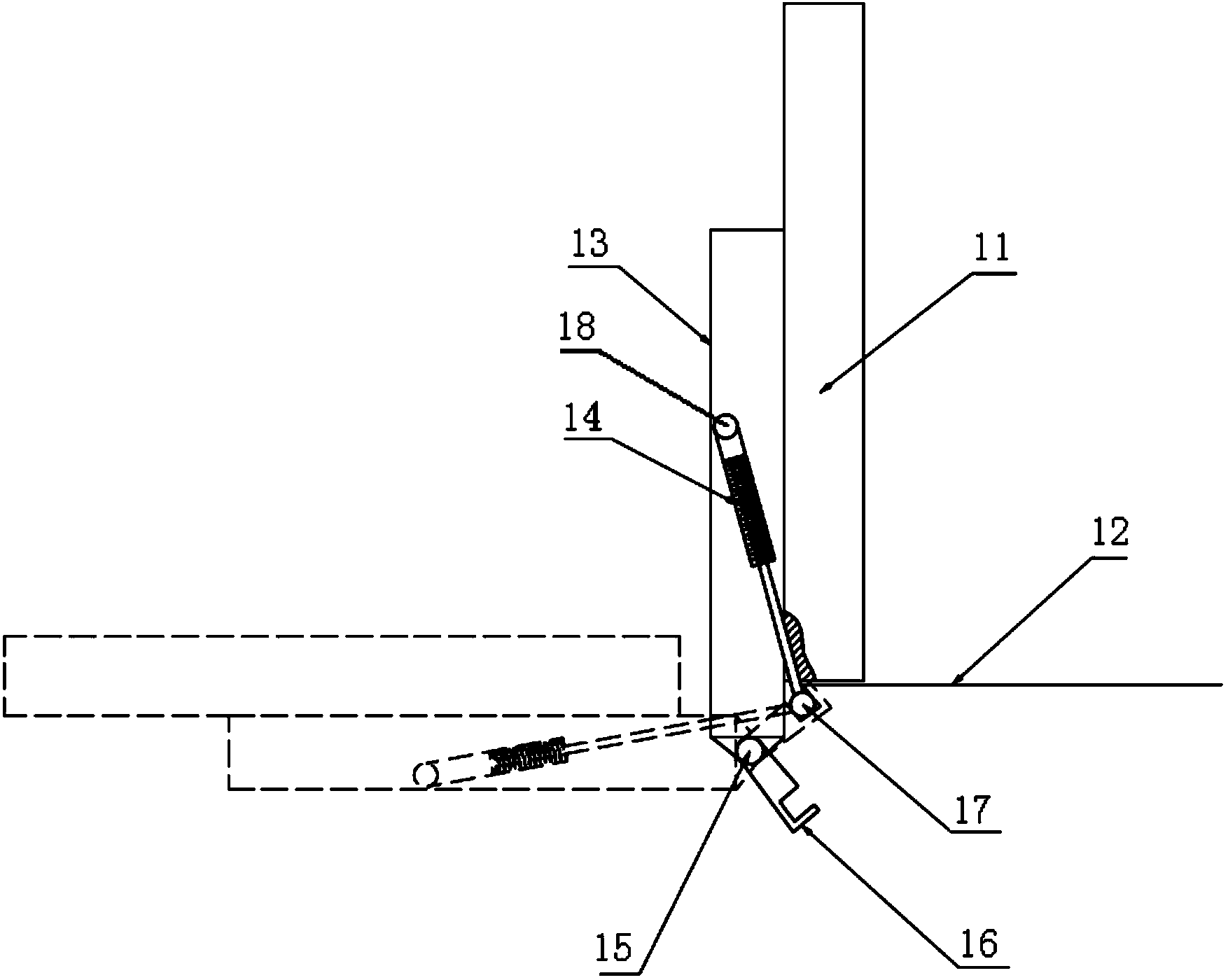 Truck and side plate overturn assistance mechanism thereof