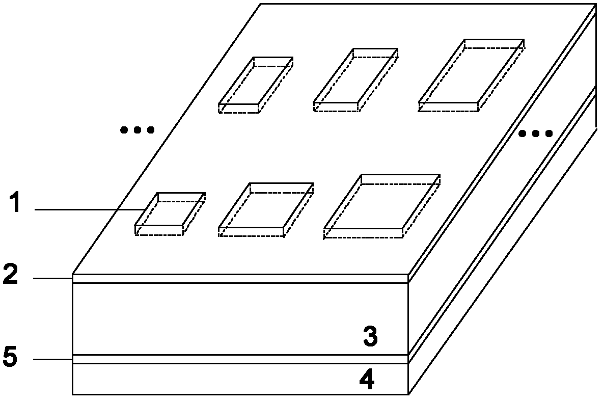 Miniature spectrograph with diffraction hole array structure and high resolution spectrum reconstruction method thereof