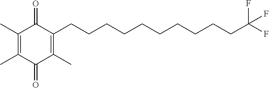 Fluoroalkyl, fluoroalkoxy, phenoxy, heteroaryloxy, alkoxy, and amine 1,4-benzoquinone derivatives for treatment of oxidative stress disorders