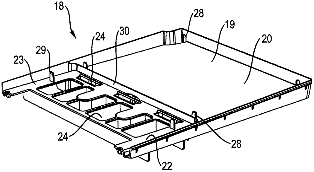 Base assembly for a clothes dryer, and clothes dryer having a base assembly of this type