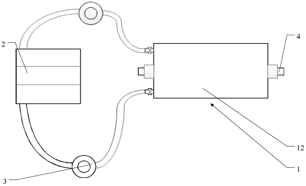 Calibration device of multidimensional nuclear magnetic resonance logging instrument