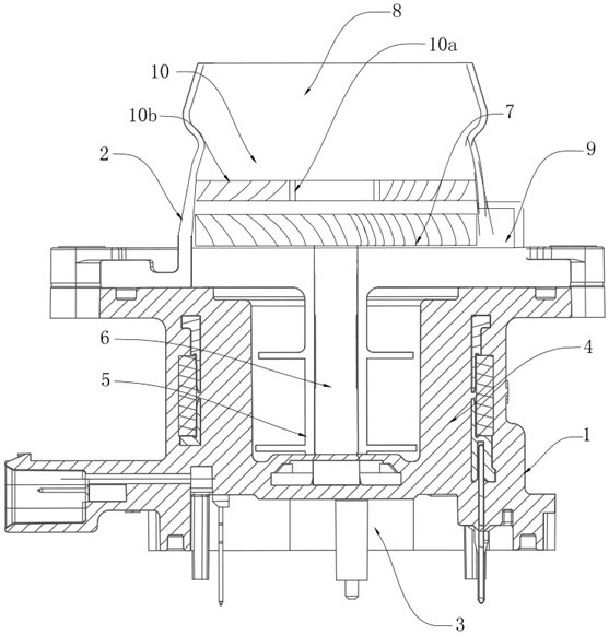 An automotive direct current electronic water pump