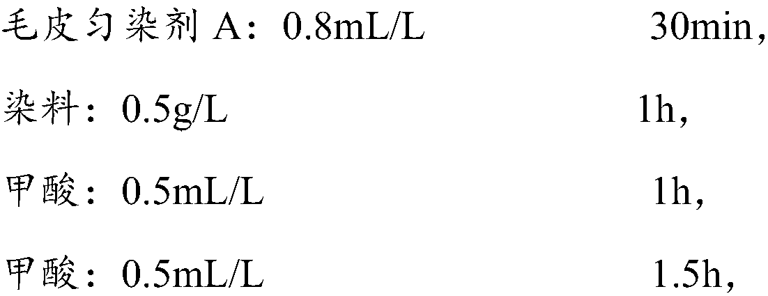 High light-fastness acid dye and preparation method and application thereof