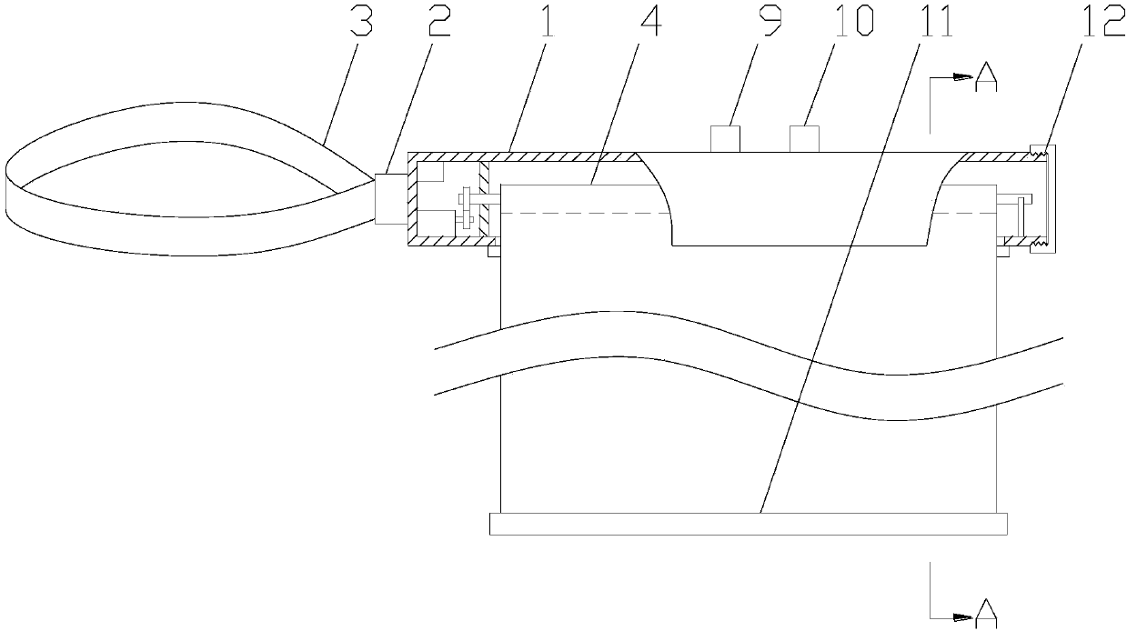 External lamp post advertising equipment