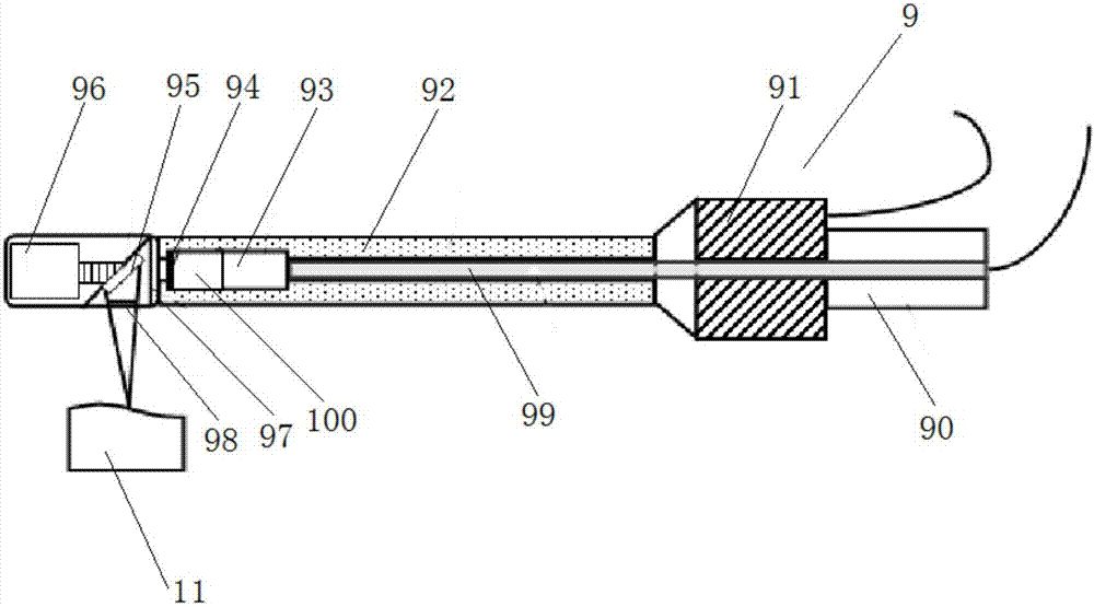 A motion-adaptive co-channel oct endoscopy system