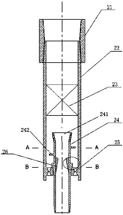 Separate layer steam injection pipe column of thermal recovery straight inclined shaft in general sand preventing condition and method