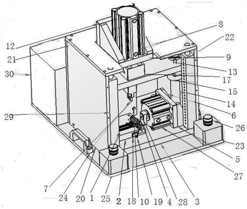 Punching and cutting device