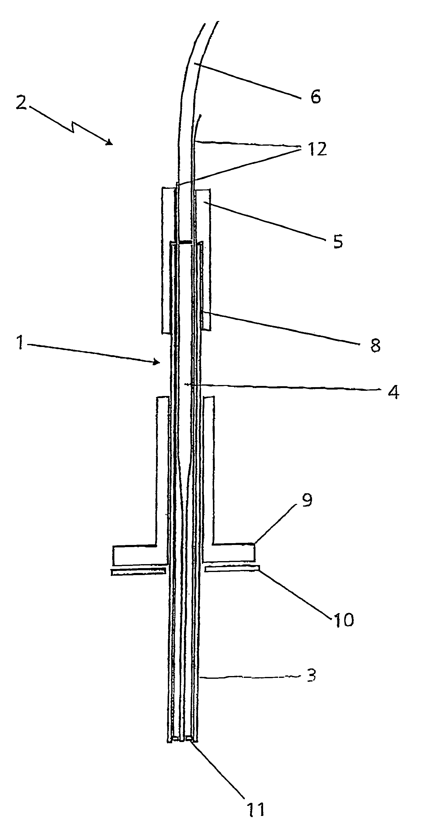 Device for performing acupuncture using laser radiation