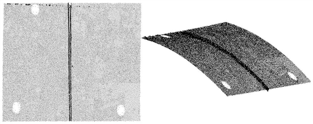 Aircraft skin seam detection method based on large-scale point cloud