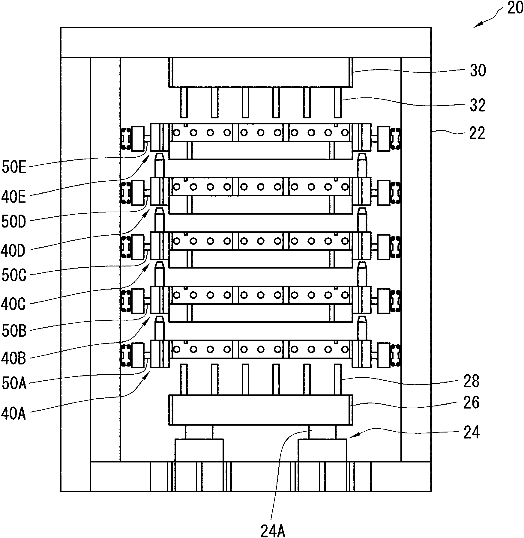 Press mechanism and bonding apparatus