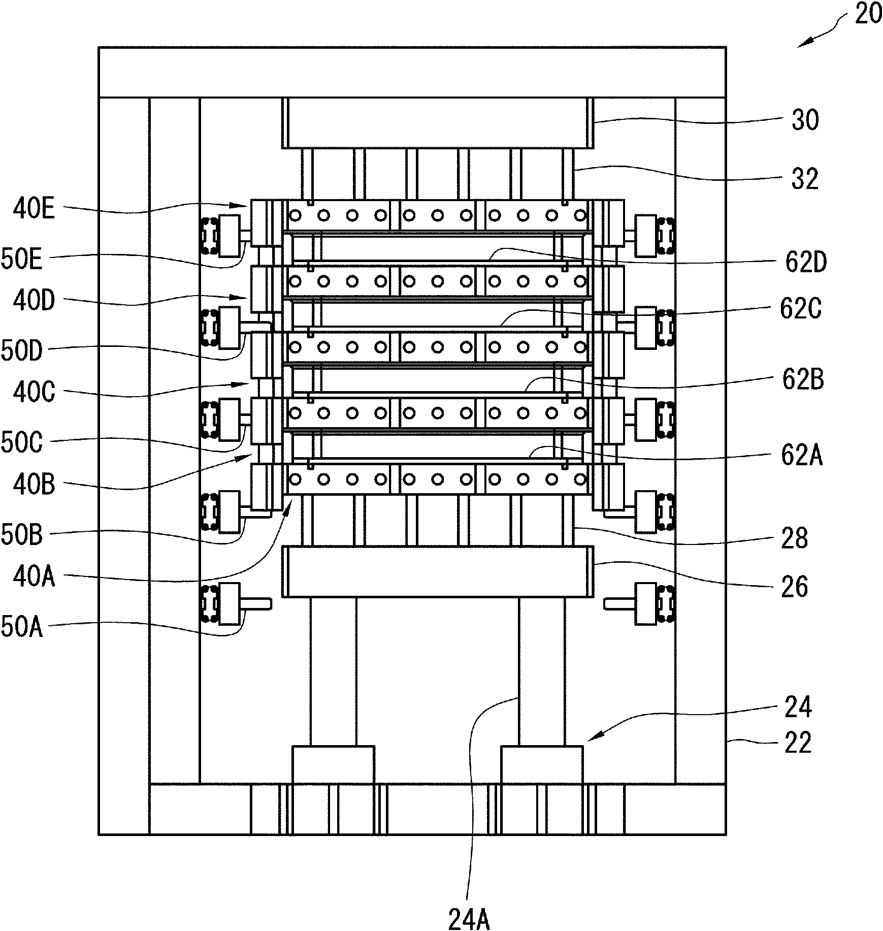 Press mechanism and bonding apparatus