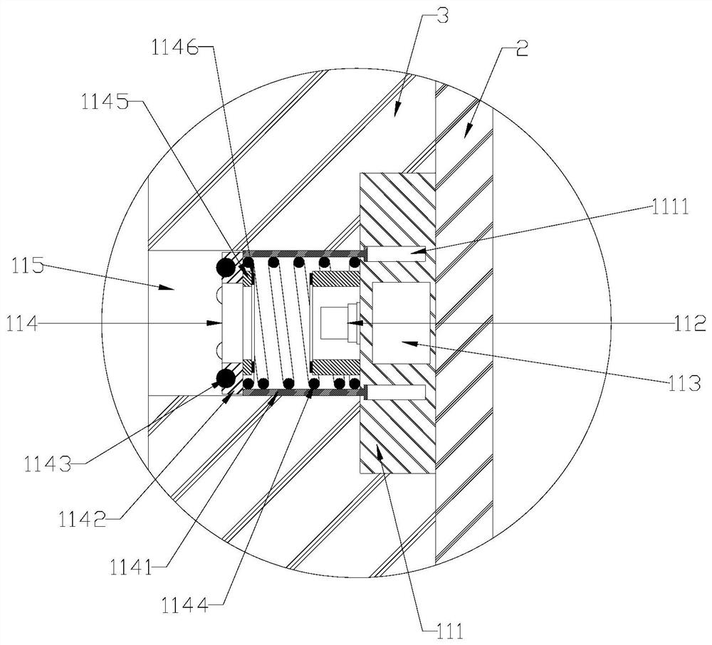 Automobile brake pad thickness detection device