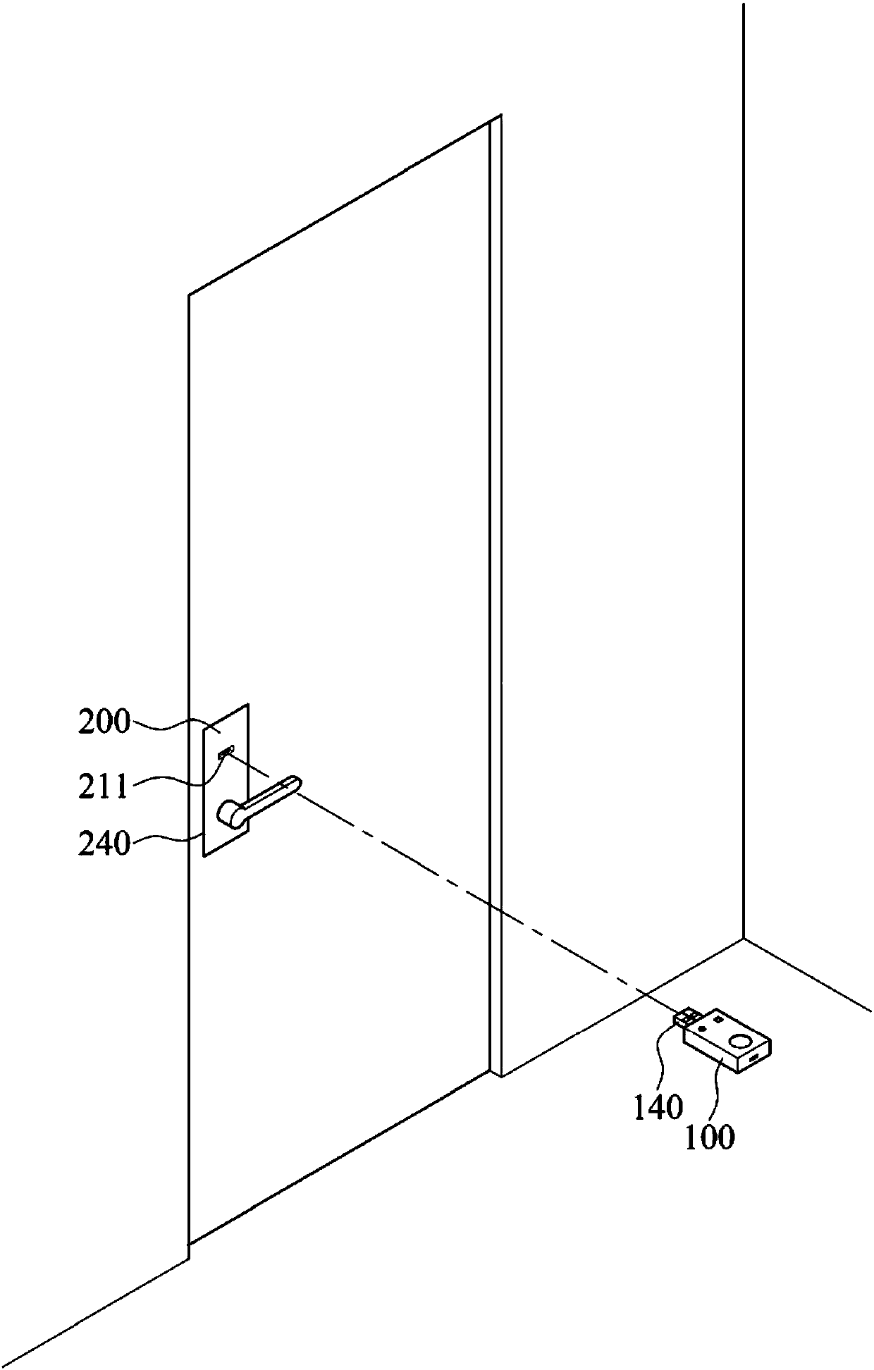 Fingerprint identification unlocking system and key device thereof