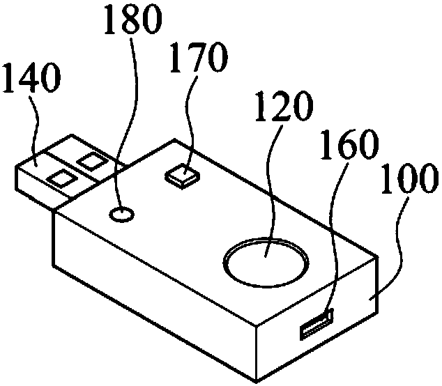 Fingerprint identification unlocking system and key device thereof