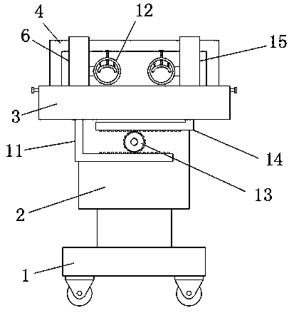 Medical clinical fixing device for medical treatment of severe disease