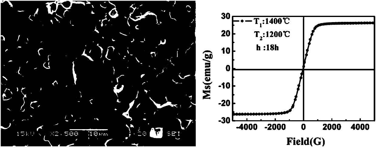 A kind of preparation method of dense small-grain yig ceramics