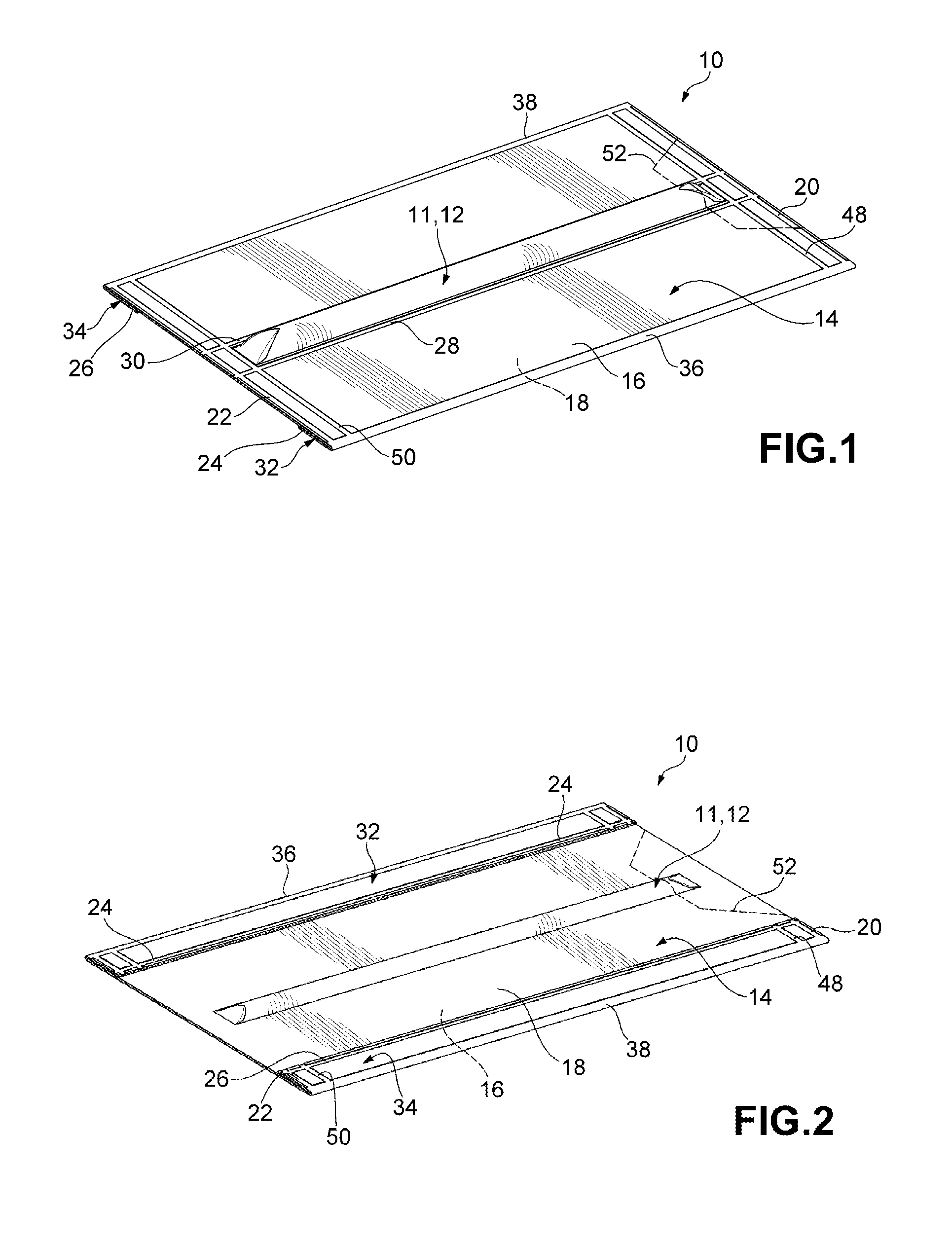Supply packs and methods and systems for manufacturing supply packs