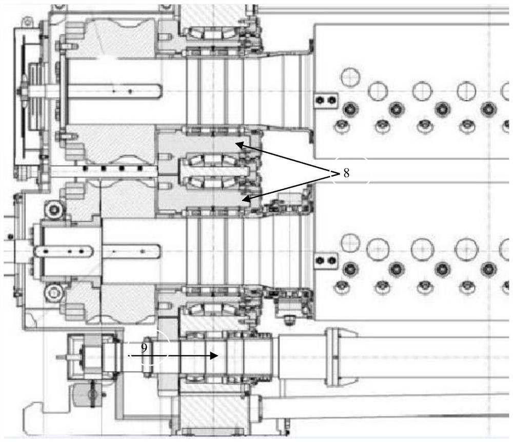 A continuous casting and rolling high-speed flying shear drum zero calibration device and method and its equipment