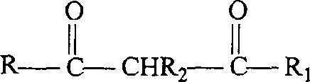 Use of beta-diketone-rare earth complex as light stabilizer