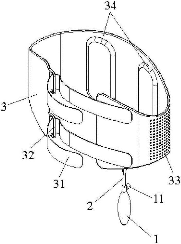 Abdominal binder for auxiliary use of stereotactic radiotherapy