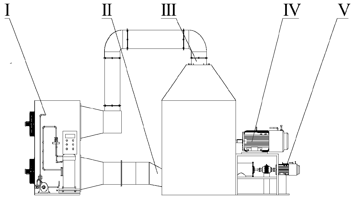 Walnut shell air energy cross-flow box type dryer and working method thereof