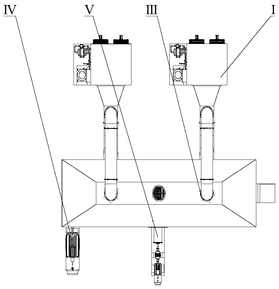 Walnut shell air energy cross-flow box type dryer and working method thereof