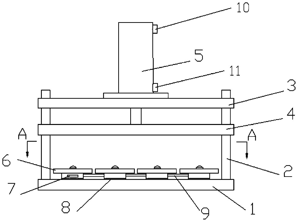 A linked detection device for harmful particles of lubricating grease