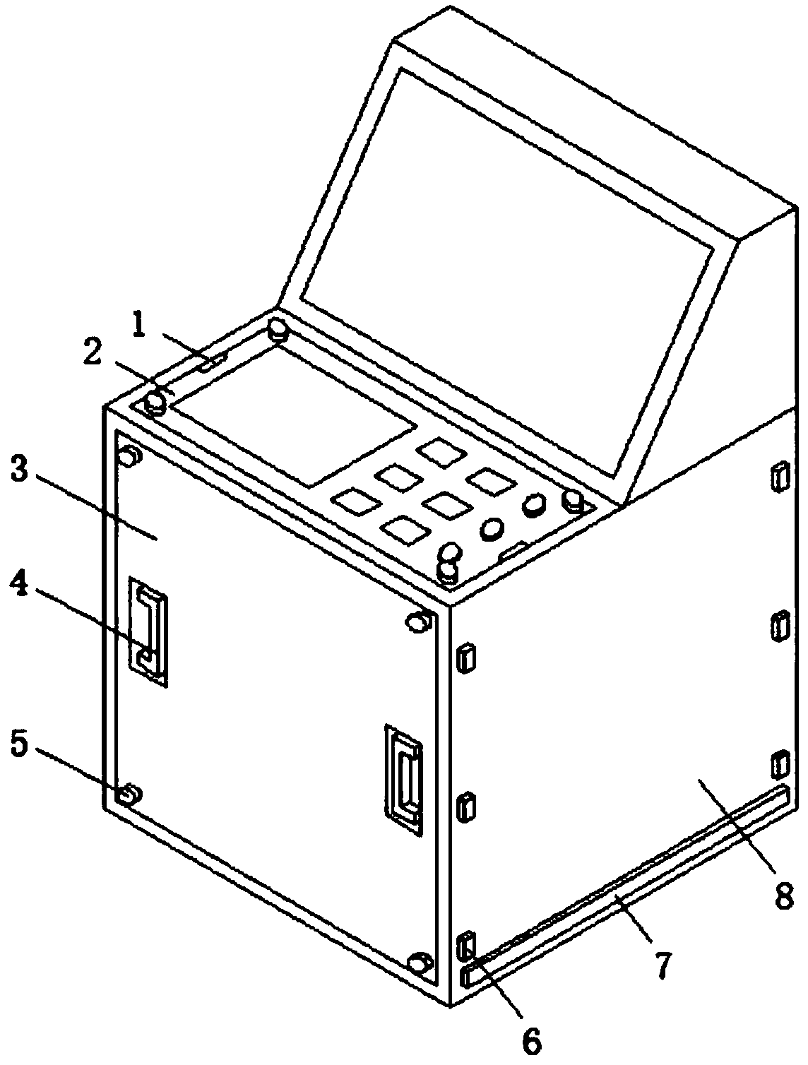 Main server of numerical control machine tool