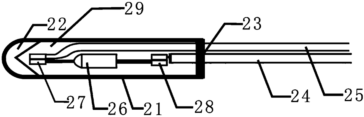 Liquid storage tank with resistance heater