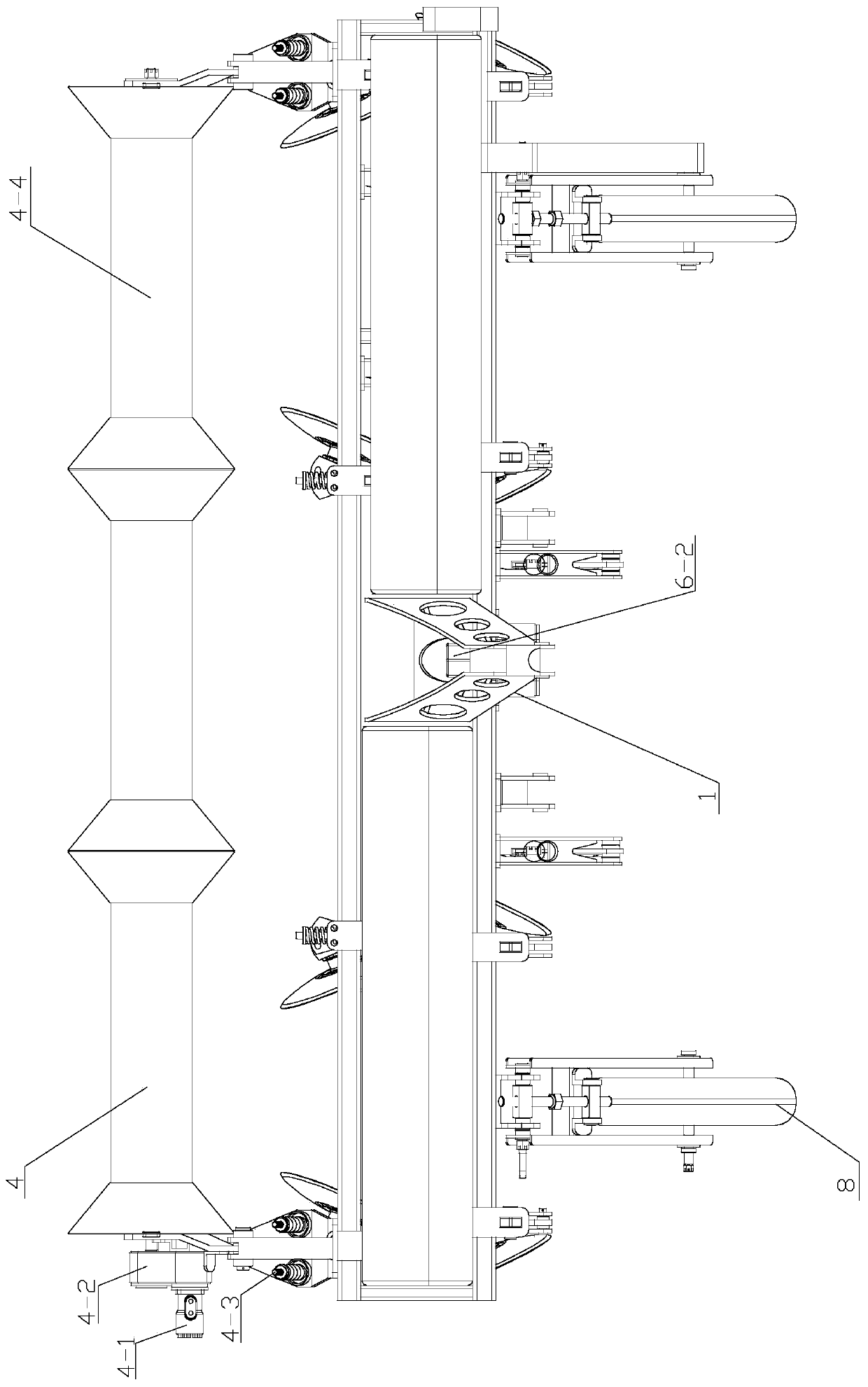 Disc ridging and fertilizing machine