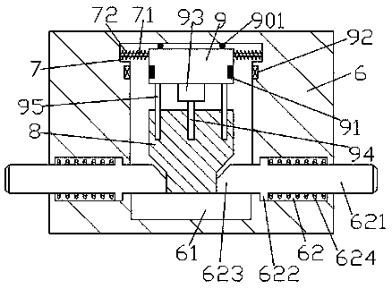 A kind of steam box equipment that can send out automatically