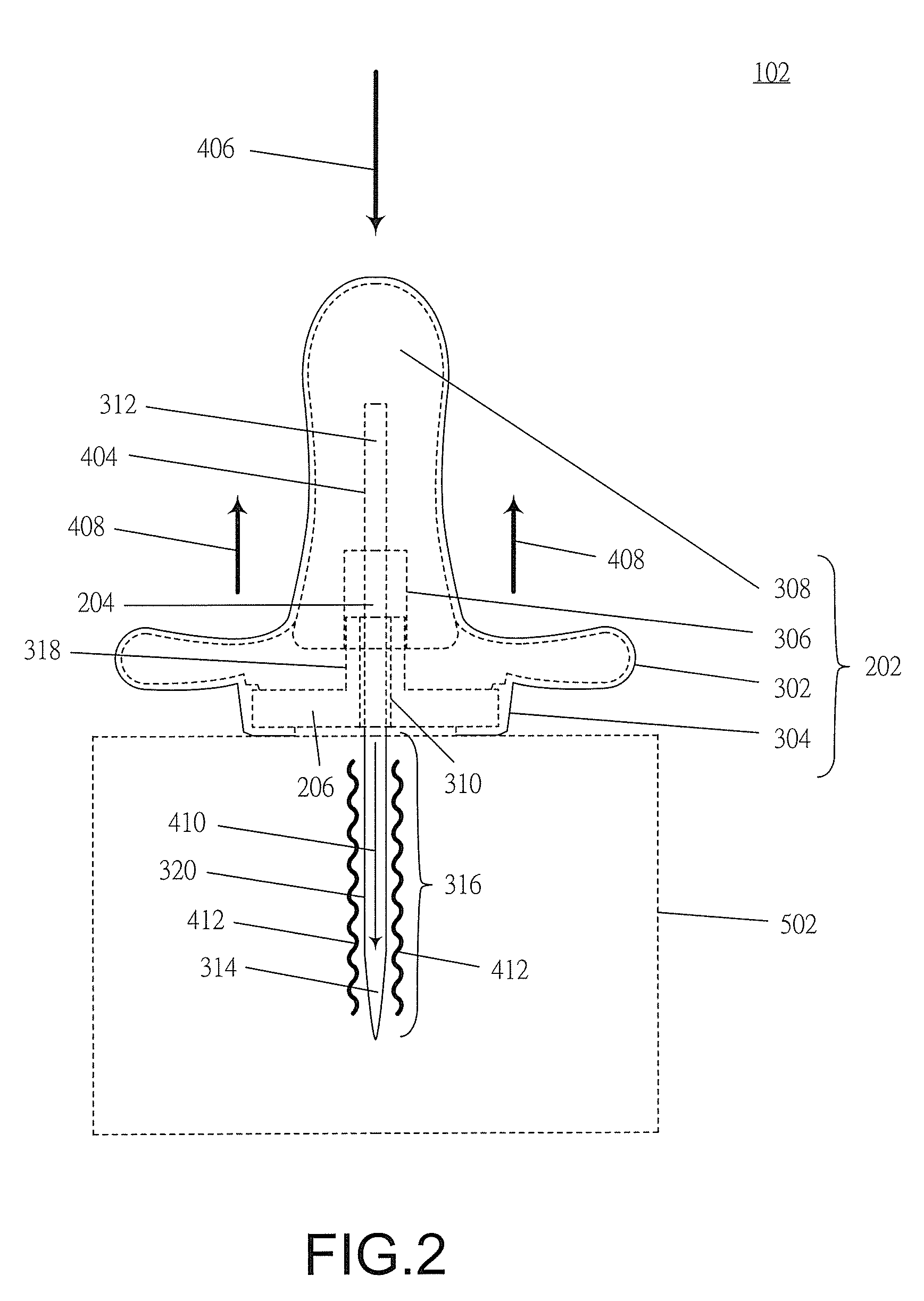 Drawing pin having functionality of drawing back automatically