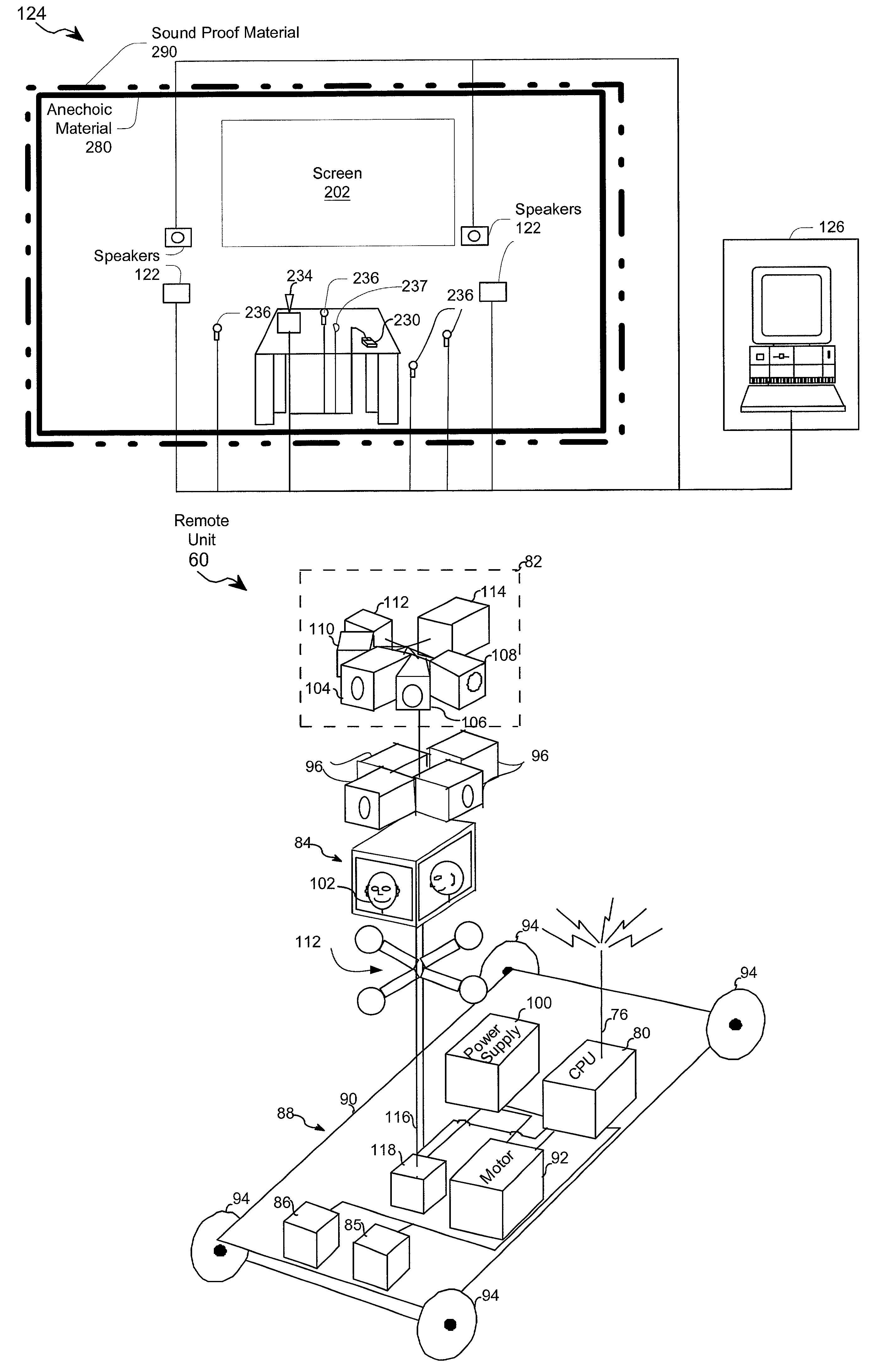 System and method for audio telepresence
