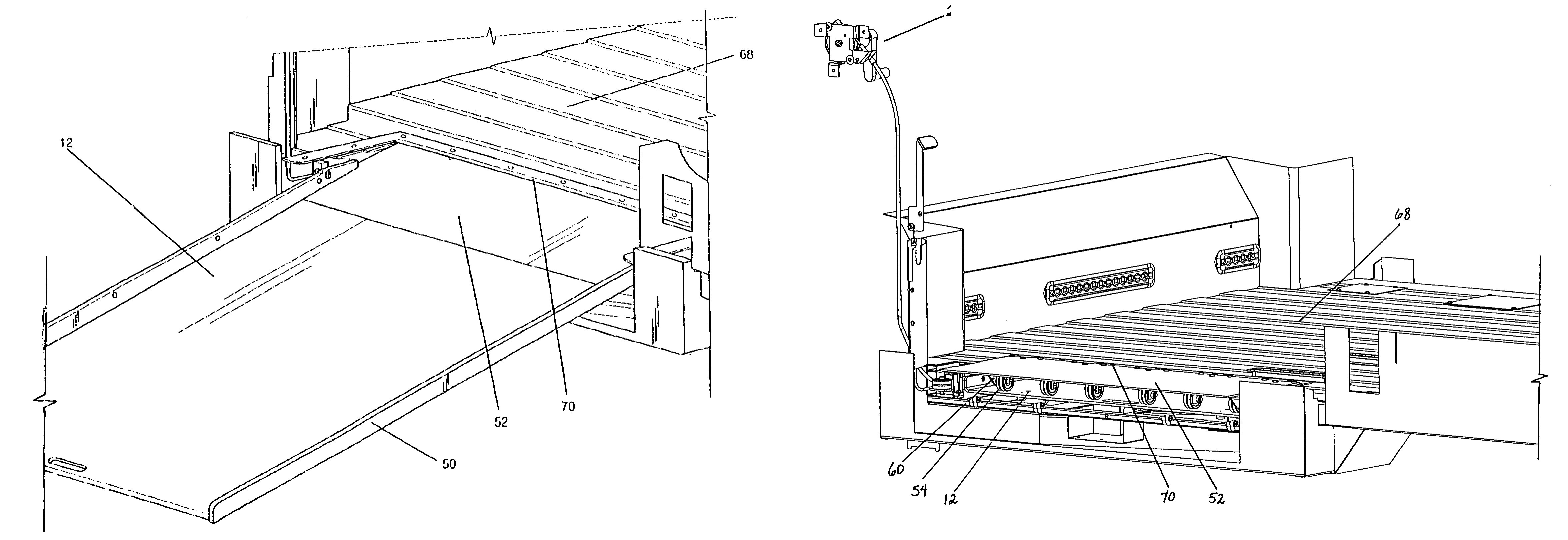 Retractable ramp system for a mobility vehicle
