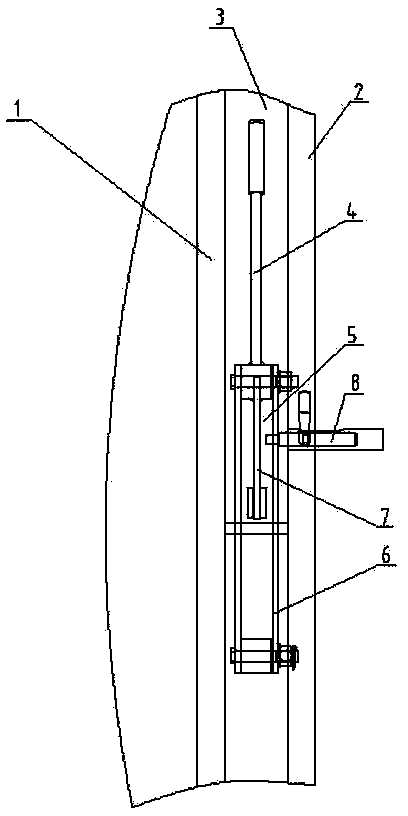 Puffing tank with sealing door easy to open