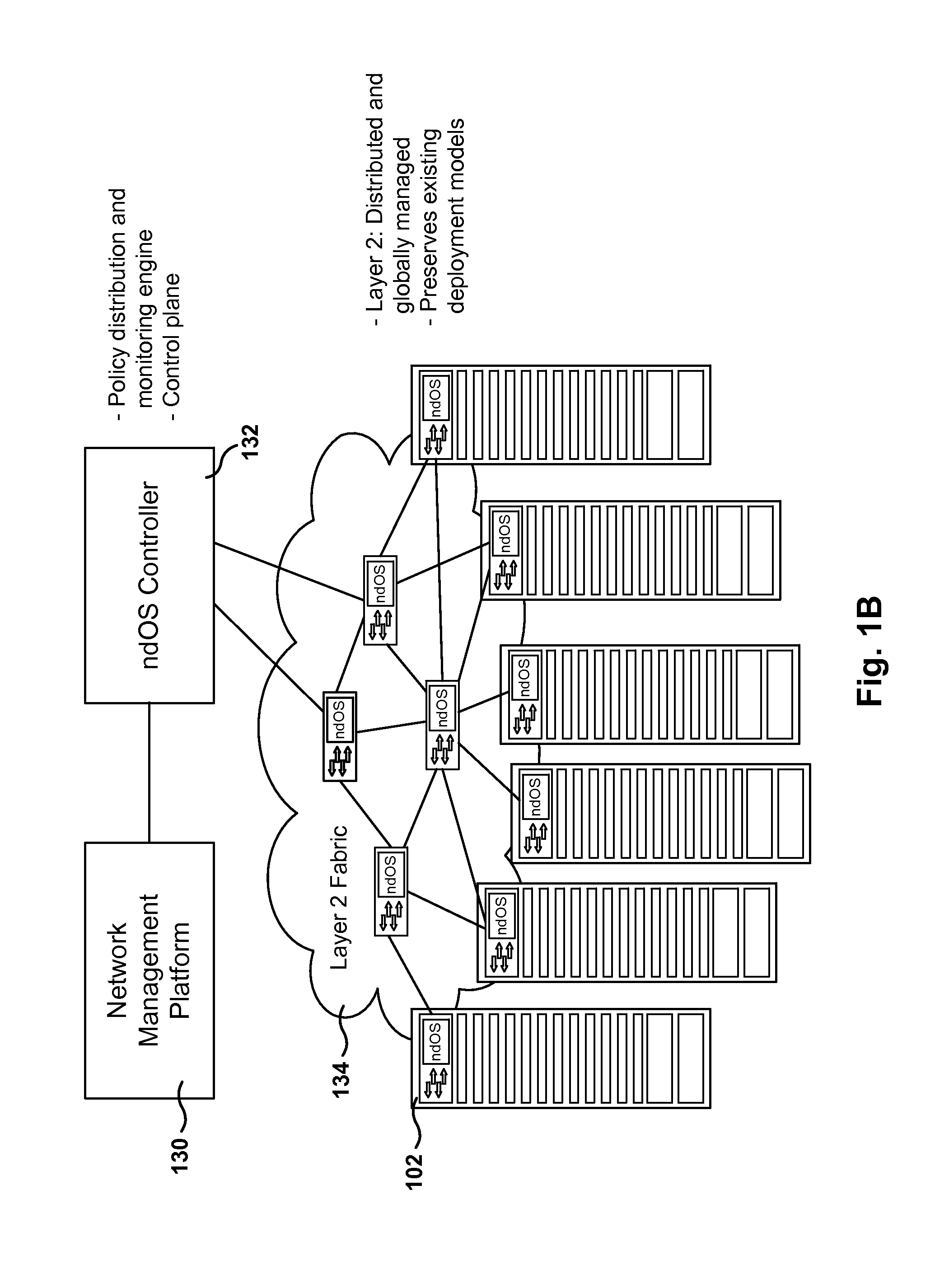 Servers, Switches, and Systems with Virtual Interface to External Network Connecting Hardware and Integrated Networking Driver