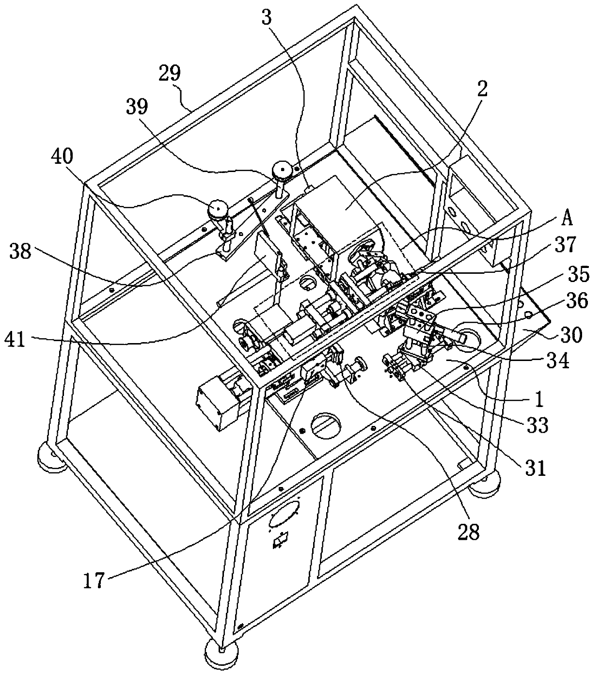 Rotor cotton thread winding machine with dust collection structure