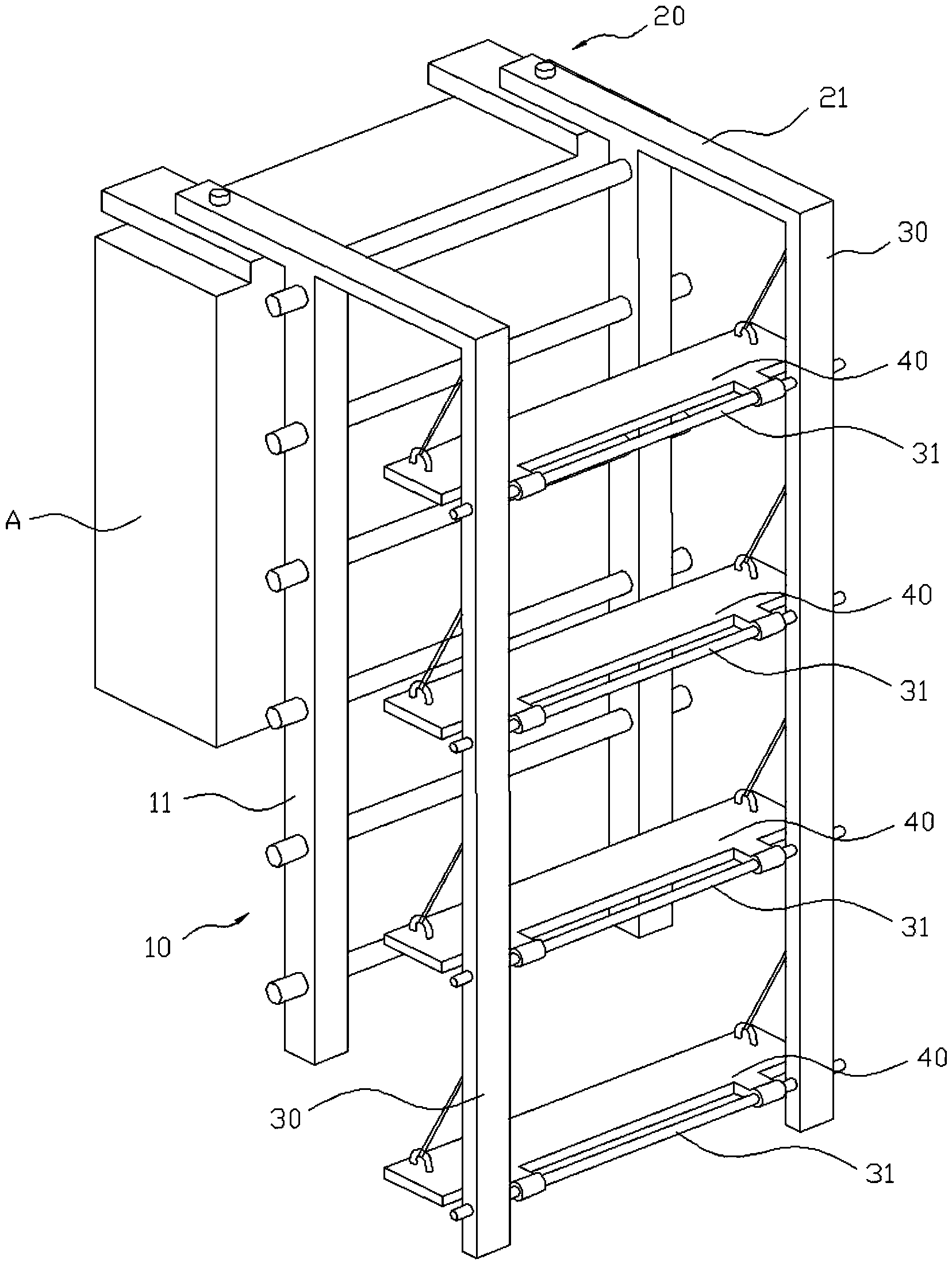 High-altitude outdoor operation device with seats