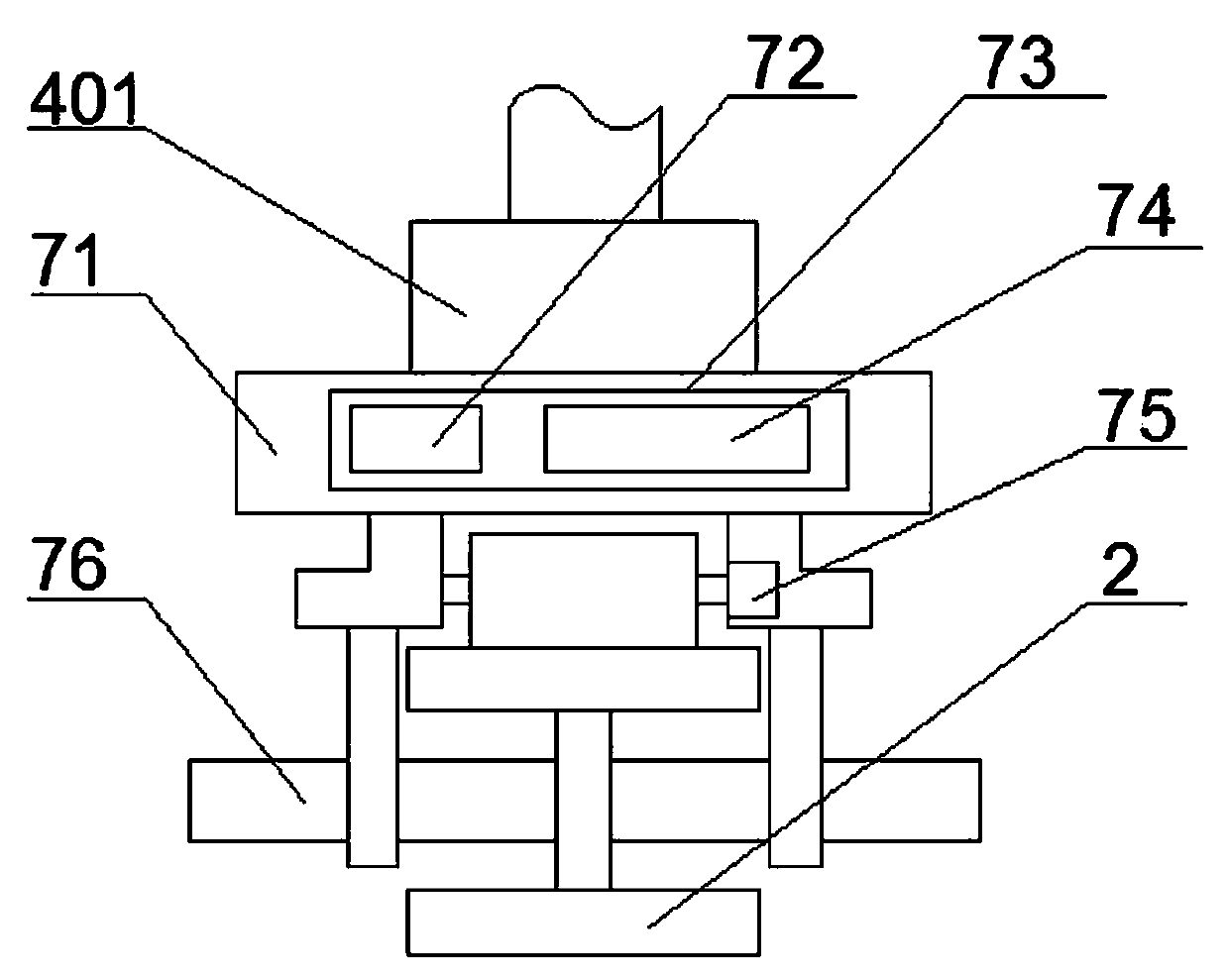 A pressure-bearing pipeline sealing device