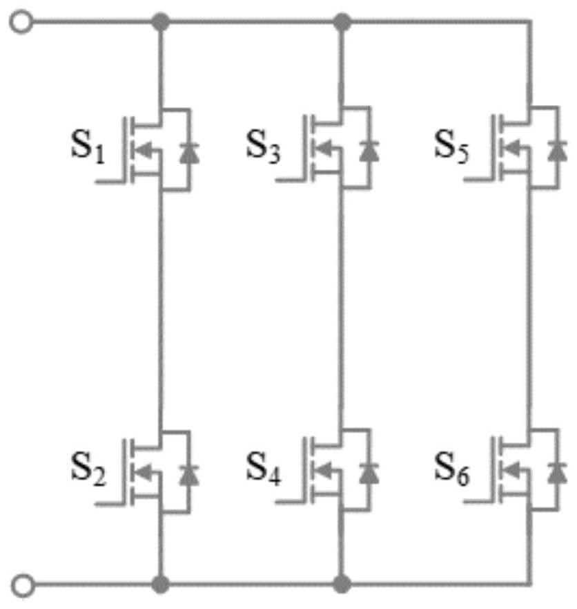 Silicon carbide power semiconductor module device integrated with buffer circuit