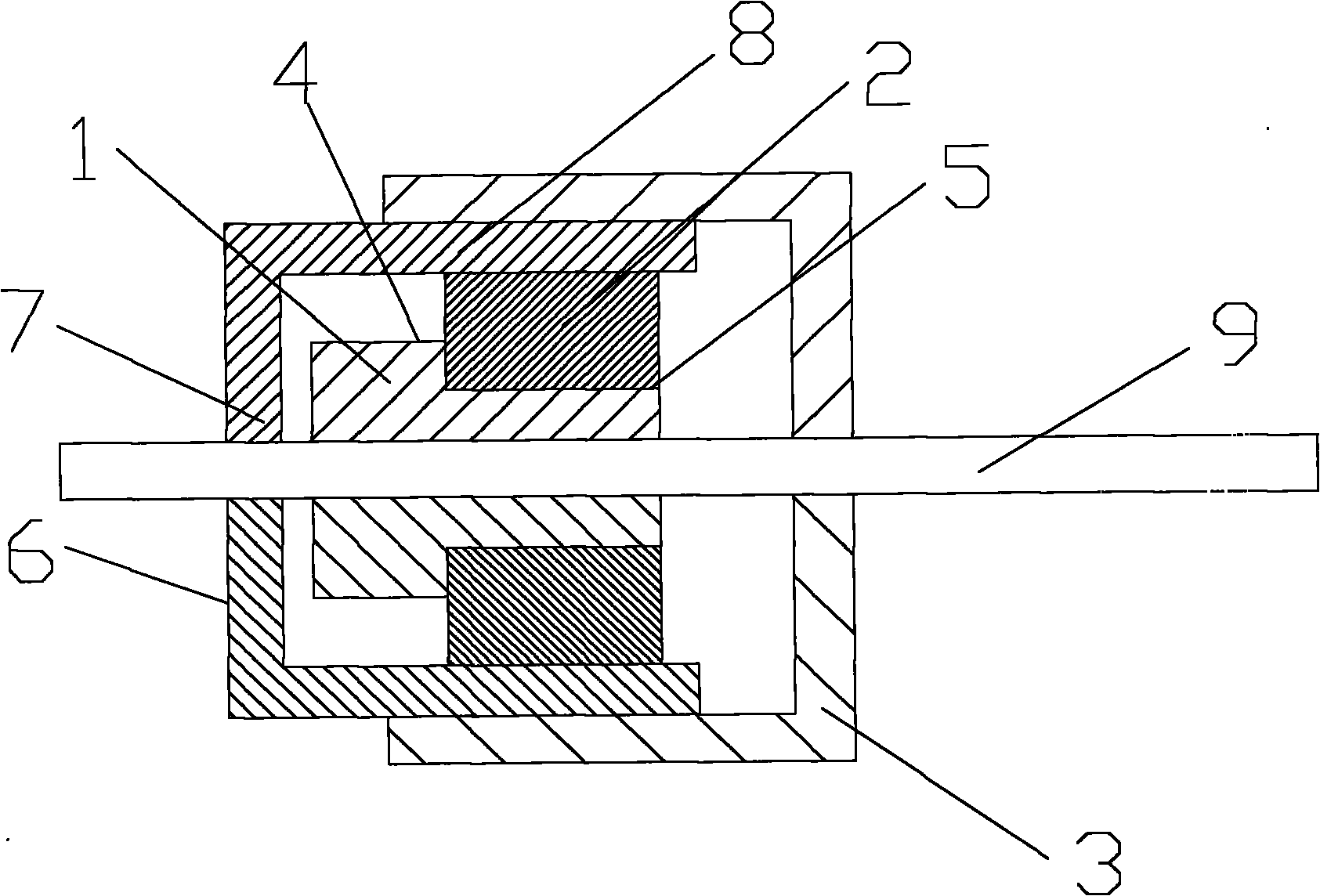 Three-layer sealed wiring structure