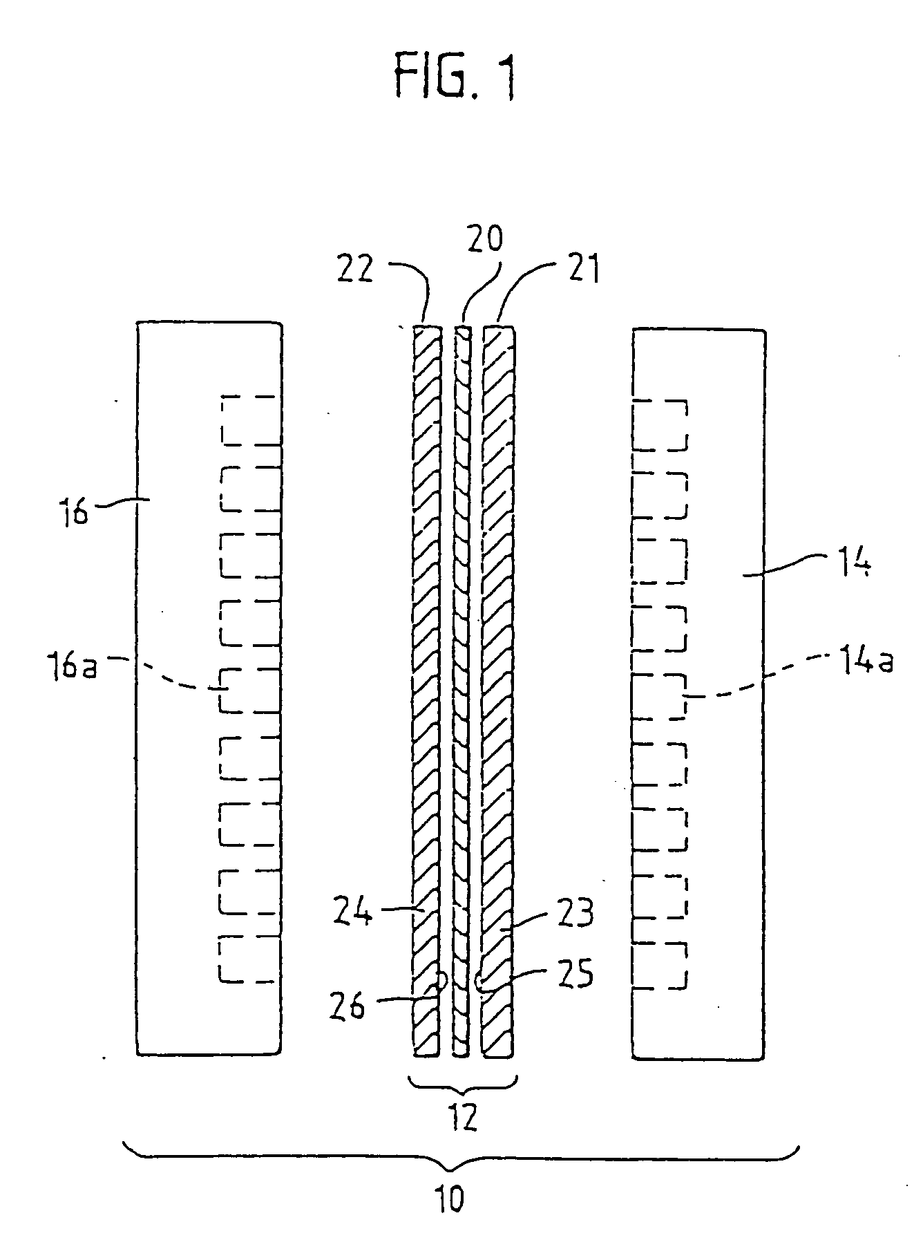 Apparatus for improving the cold starting capability of an electrochemical fuel cell