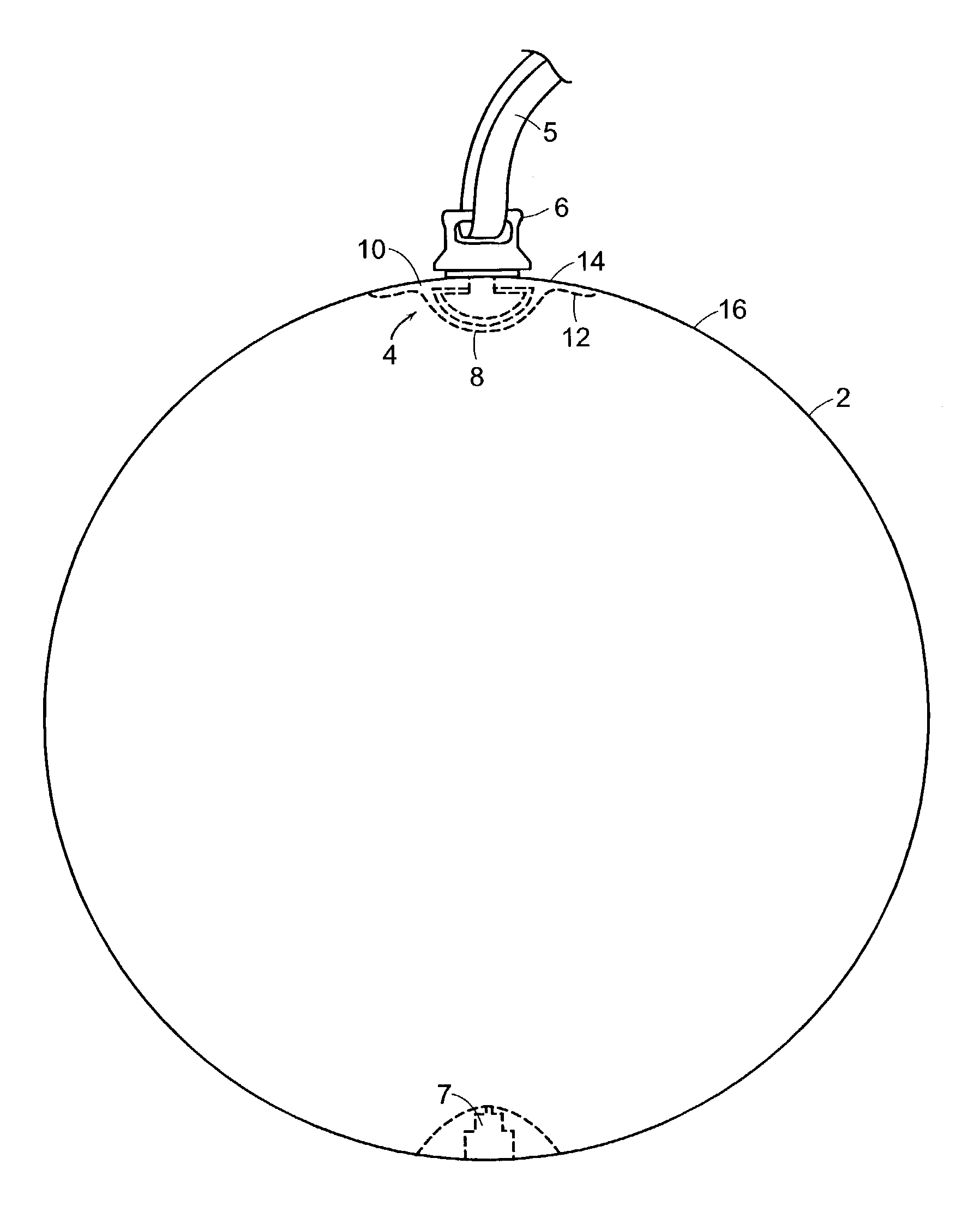 Ball with receptacle to receive a key